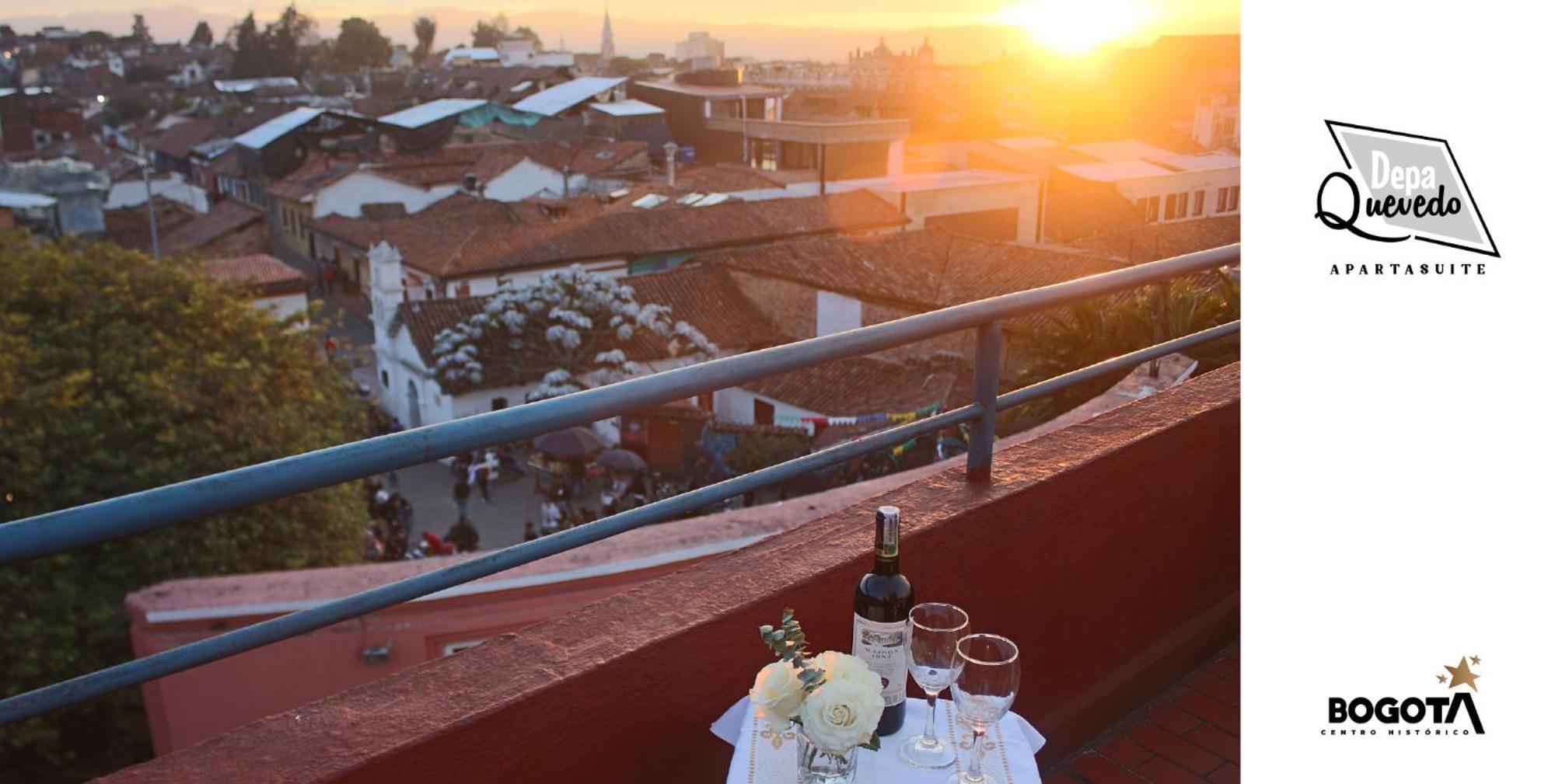 Depa Quevedo - Trendy Revamped Flat - Exceptional Spot In Bogota'S Historic Colonial Square - Candelaria Exteriör bild