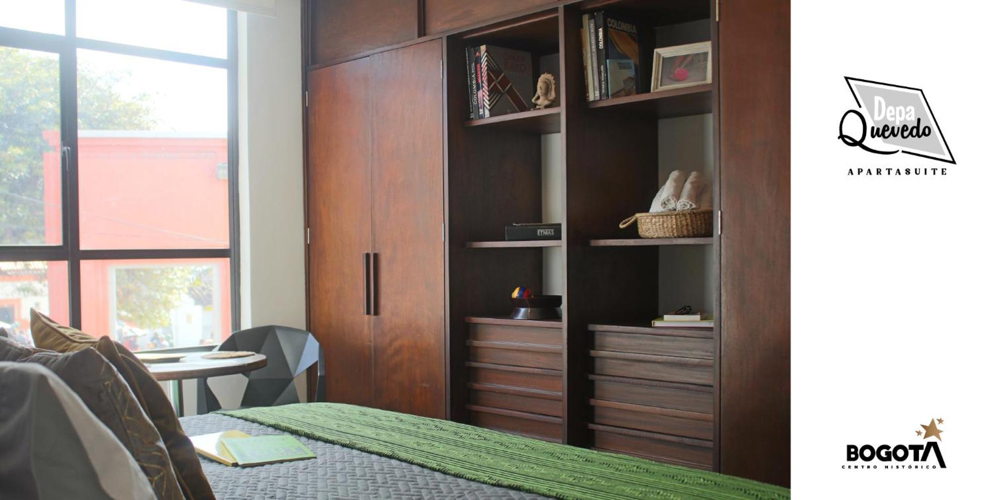 Depa Quevedo - Trendy Revamped Flat - Exceptional Spot In Bogota'S Historic Colonial Square - Candelaria Exteriör bild