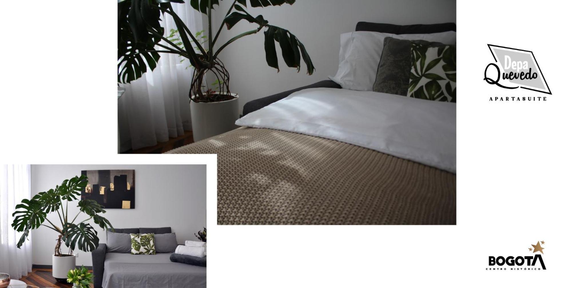 Depa Quevedo - Trendy Revamped Flat - Exceptional Spot In Bogota'S Historic Colonial Square - Candelaria Exteriör bild