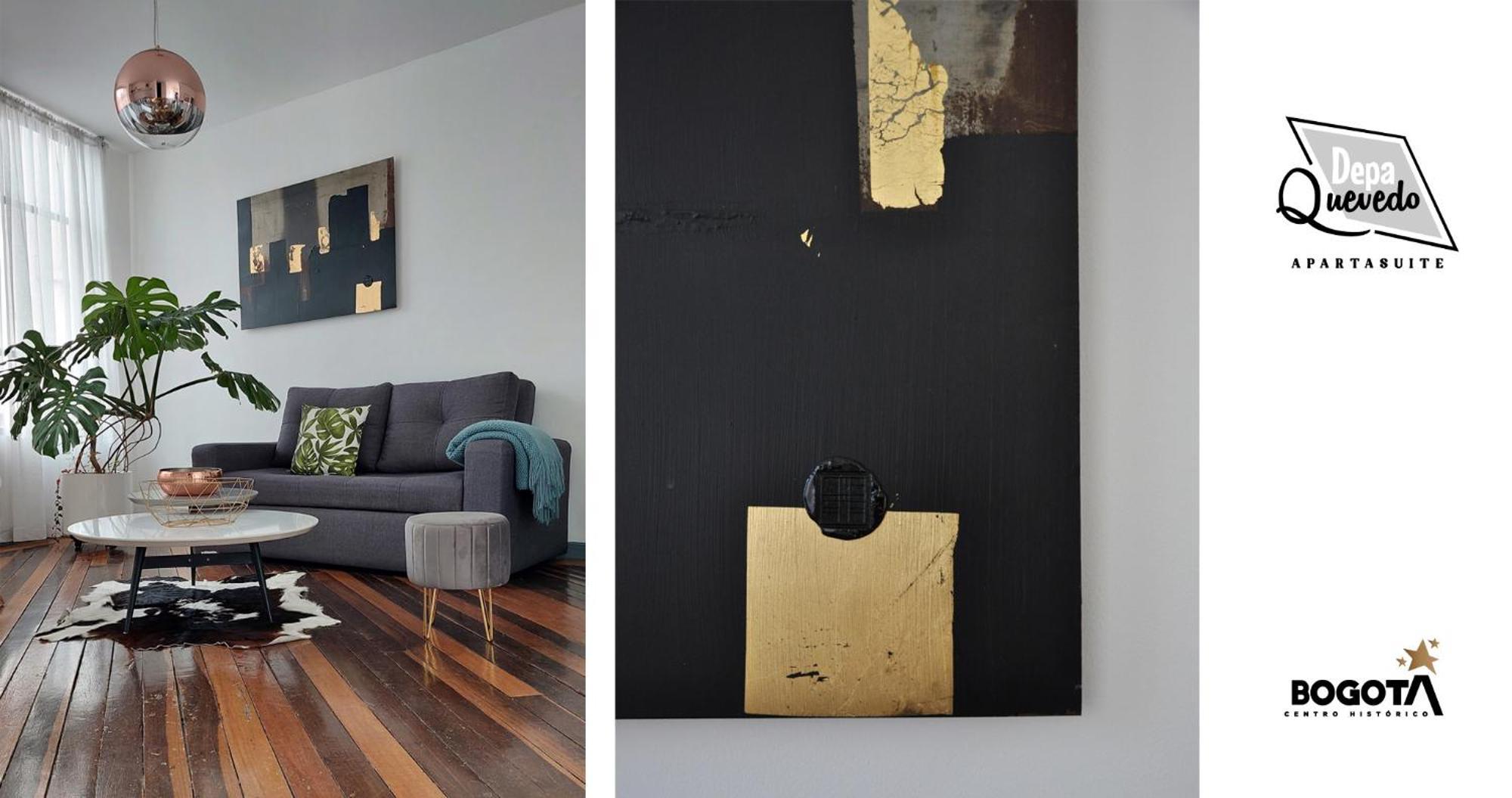 Depa Quevedo - Trendy Revamped Flat - Exceptional Spot In Bogota'S Historic Colonial Square - Candelaria Exteriör bild