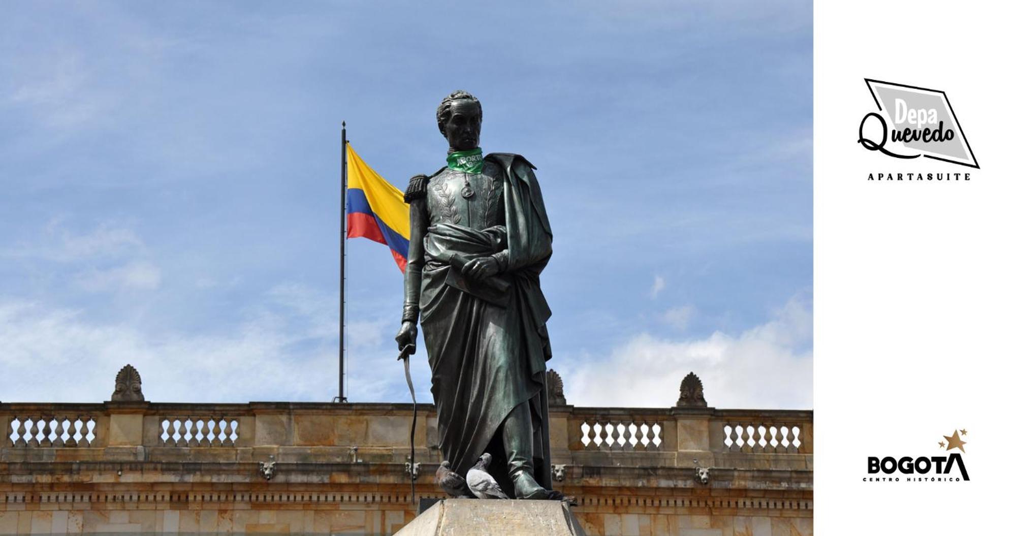 Depa Quevedo - Trendy Revamped Flat - Exceptional Spot In Bogota'S Historic Colonial Square - Candelaria Exteriör bild