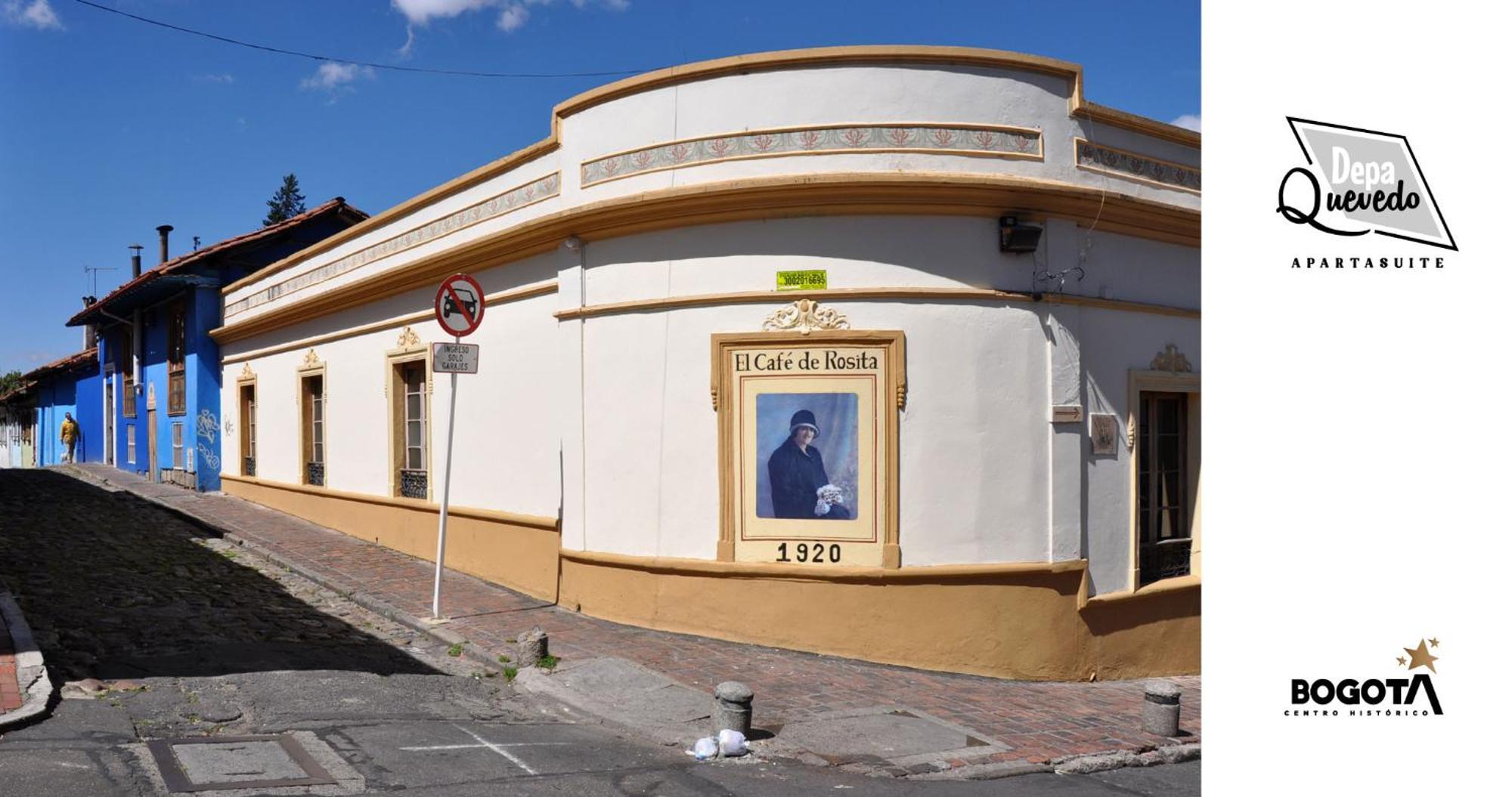 Depa Quevedo - Trendy Revamped Flat - Exceptional Spot In Bogota'S Historic Colonial Square - Candelaria Exteriör bild