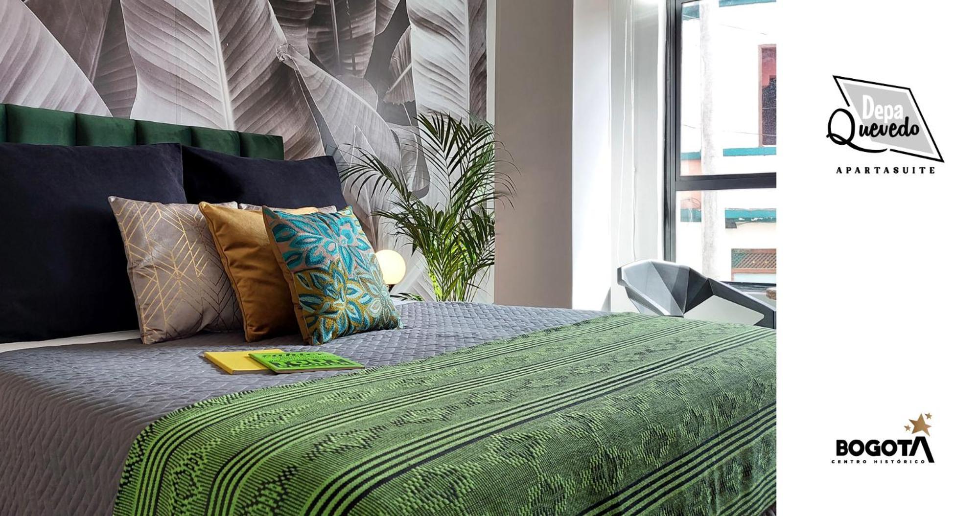 Depa Quevedo - Trendy Revamped Flat - Exceptional Spot In Bogota'S Historic Colonial Square - Candelaria Exteriör bild